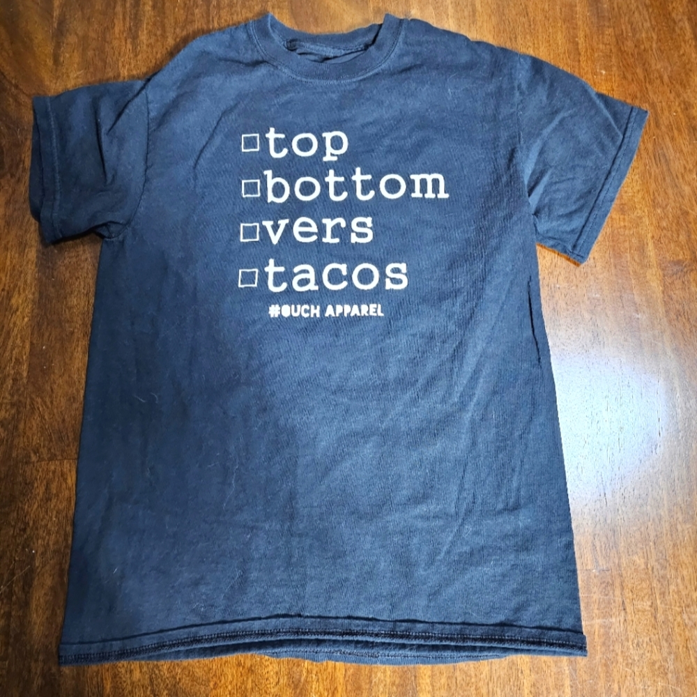 Gay Novelty Tshirt (black)